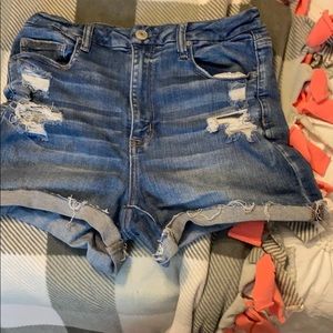 American eagle high rise shortie